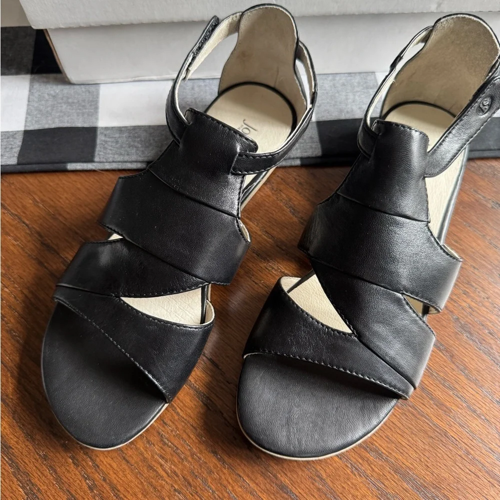 JOSEF SEIBEL Fabia Black Leather‎